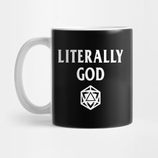 DnD Design Literally God Mug